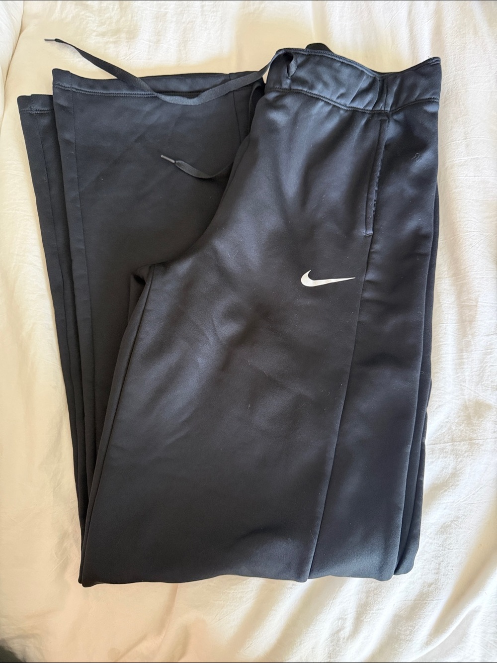 Nike mens ' Black Athletic thermal Jogger Bottoms